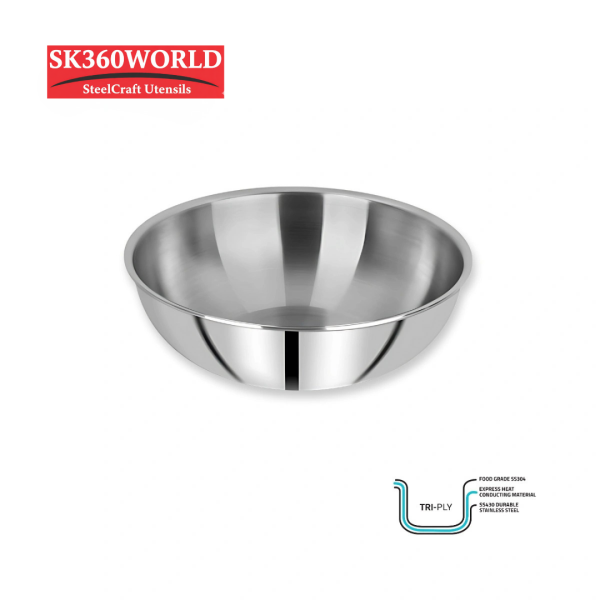 Tri-Ply Stainless Steel Tasra